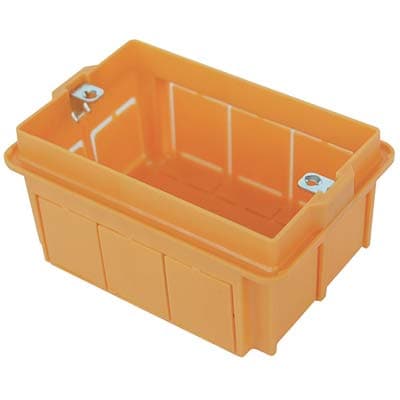 Scatola Rettangolare Frutti Incasso Marlanvil Pp Giallo Posti 3 36 Pezzi - 2