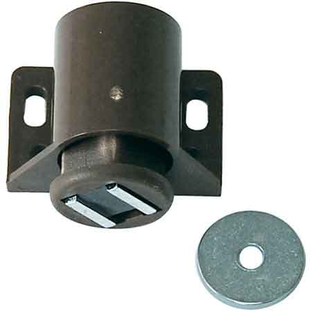 Chiusura Magnetica Tonda 30 x 30 mm Marrone 100 Pezzi - 2