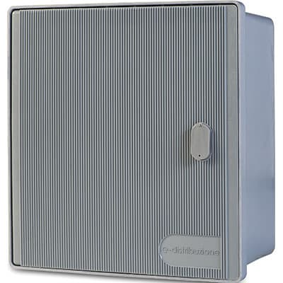 Cassetta Contatore Enel Gti Vtr Grigio 2XMONO 1XTRIFASE Cm 39X24 H.cm 42 - 2