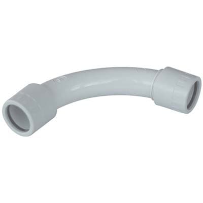 Curva 90 ° IP65 per Tubo Rigido PVC Grigio 16 mm 50 Pezzi - 2
