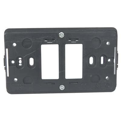Supporto Frutti Venus Marlanvil Pc Nero Posti 2 25 Pezzi - 2