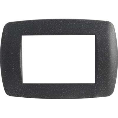 Placca Coprifrutti Millenium Marlanvil Nero 122 x 83 mm 15 Pezzi - 2