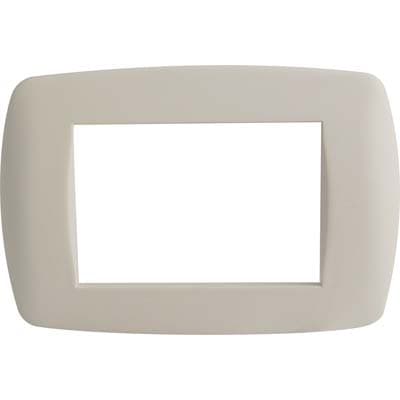 Placca Coprifrutti Millenium Marlanvil Avorio Posti 3 122 x 83 mm 15 Pezzi - 2