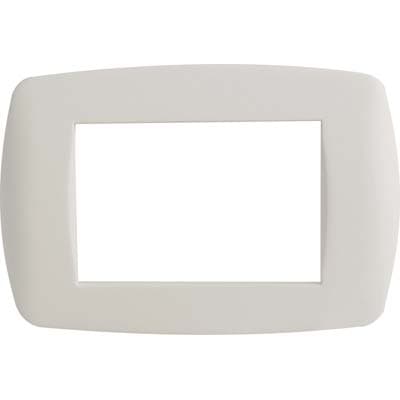 Placca Coprifrutti Millenium Marlanvil Bianco Posti 3 122 x 83 mm 15 Pezzi - 2