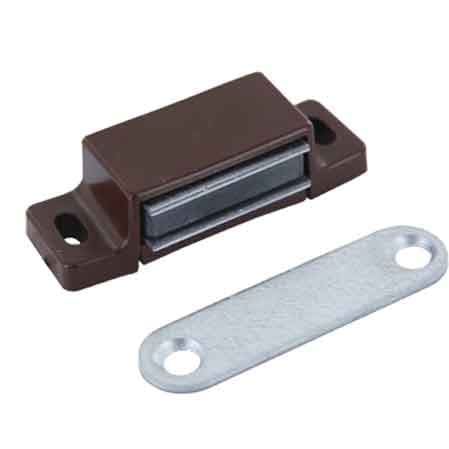 Chiusura Magnetica Quadra 15 x 48 mm Marrone 100 Pezzi - 2