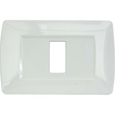 Placca Coprifrutti Magic Line Nylon Bianco Posti 1 120 x 80 mm 2 Pezzi - 2