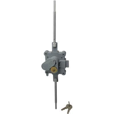 Serratura Contatore Enel Gmi Gti Vtr Grigia C.tondo con Impronta Enel - 2