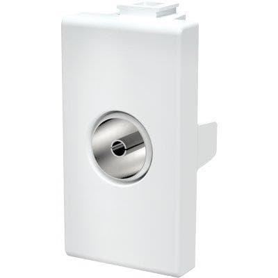Presa Tv Passante Abm Bianco 9,5 mm 8 Pezzi - 2