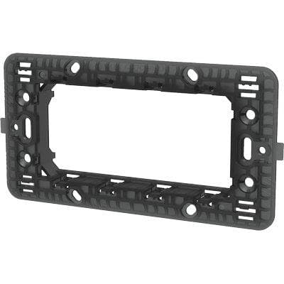 Supporto Frutti Abm Pc Nero Posti 4 8 Pezzi - 2