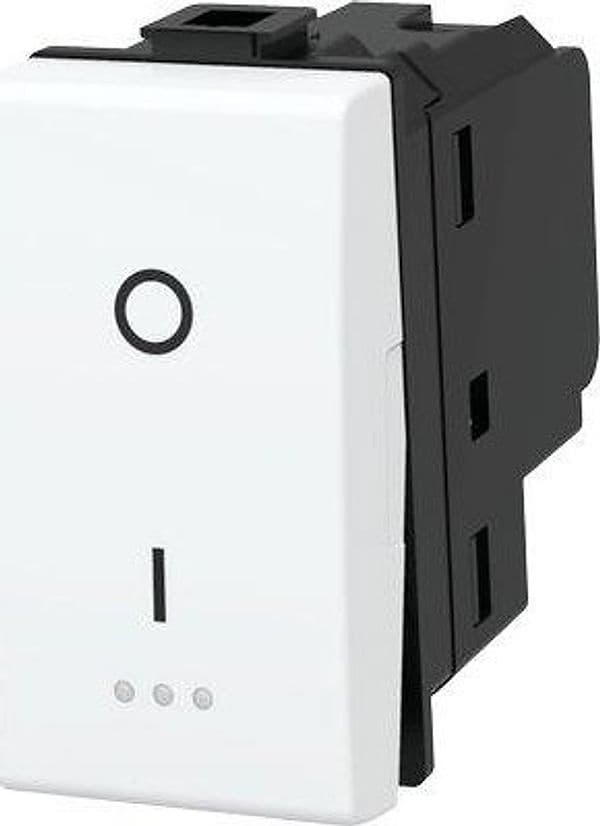 Interruttore Bipolare Abm Bianco a 20 250 V 8 Pezzi - 2