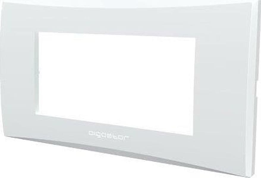 Placca Coprifrutti Avp Bianco Posti 4 140 x 85 mm 8 Pezzi - 2