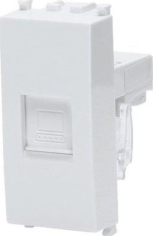 Presa Lan Avp Bianco 8 Pezzi - 2