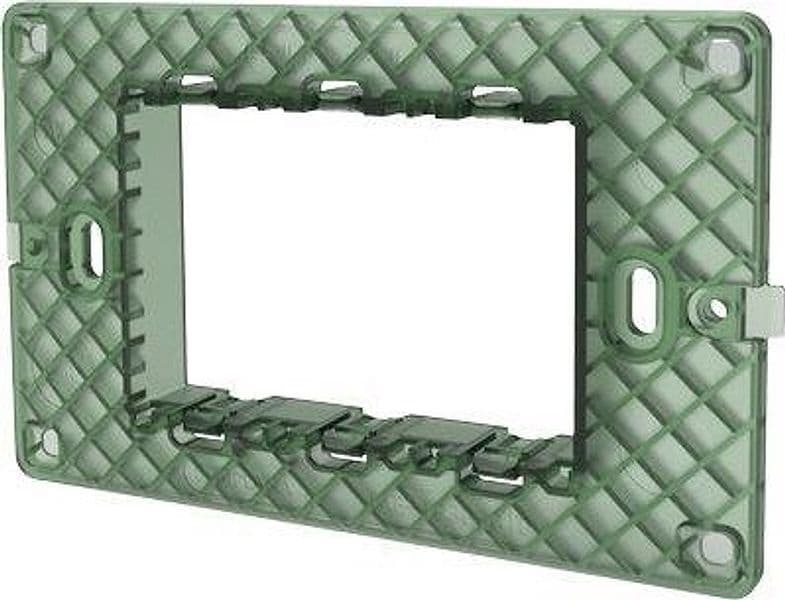 Supporto Frutti Avp Pc Nero Posti 3 8 Pezzi - 2