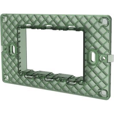 Supporto Frutti Avp Pc Nero Posti 3 8 Pezzi - 2