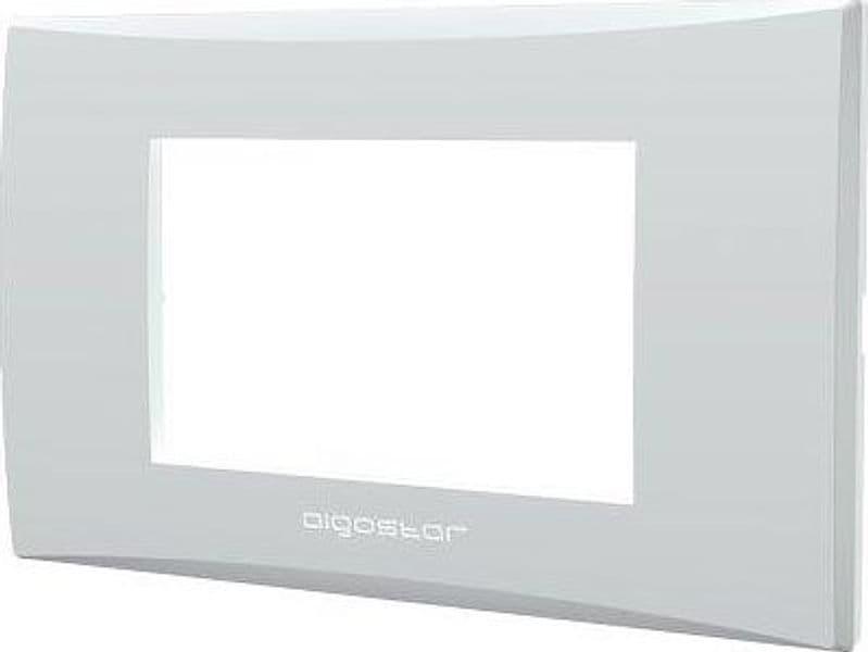 Placca Coprifrutti Avp Bianco Posti 3 120 x 85 mm 8 Pezzi - 2