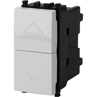 Pulsante Unipolare Doppio Avp Bianco a 16 250 V 8 Pezzi - 2