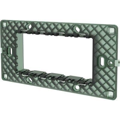 Supporto Frutti Avp Pc Nero Posti 4 8 Pezzi - 2