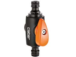 Congiunzione 2 Innesti con Rubinetto m in Blister 8611 Claber 2 Blister - 2