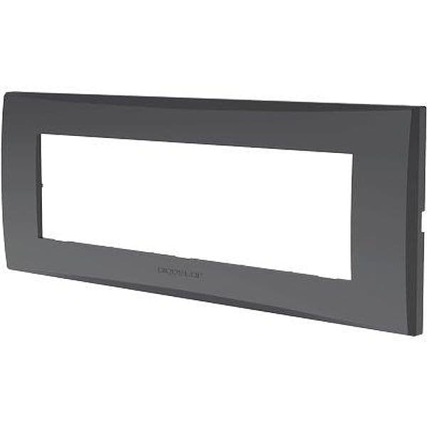 Placca Coprifrutti Avp Grigio Scuro Posti 7 205 x 80 mm 8 Pezzi - 2