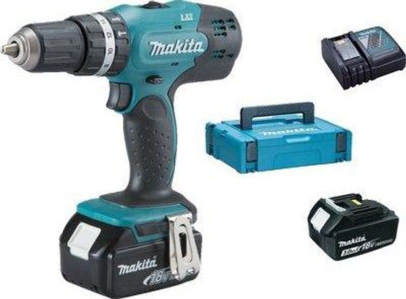 Trapano Avvit Percus Batteria DHP453RFE Makita Volt 18X2 Ah 3 con Valigia
