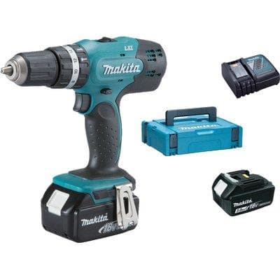 Trapano Avvit Percus Batteria DHP453RFE Makita Volt 18X2 Ah 3,0 con Valigia - 2