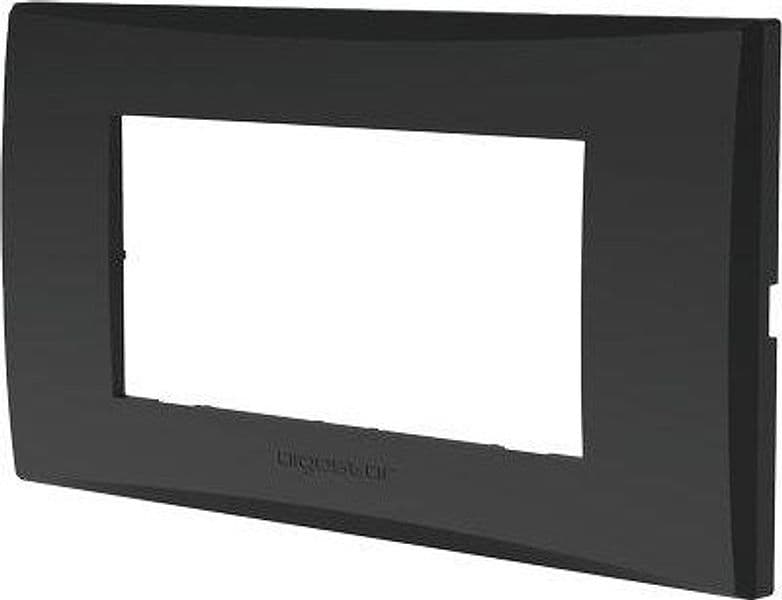 Placca Coprifrutti Avp Nero Posti 4 140 x 85 mm 8 Pezzi - 2
