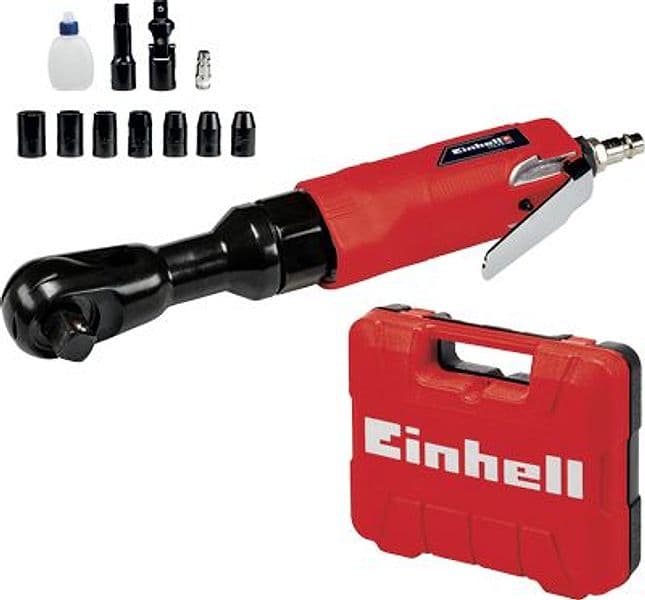 Avvitatore Ac Pneumatico in Kit Drs 200 x 2 Einhell Attacco Rapido Nr 10 - 2