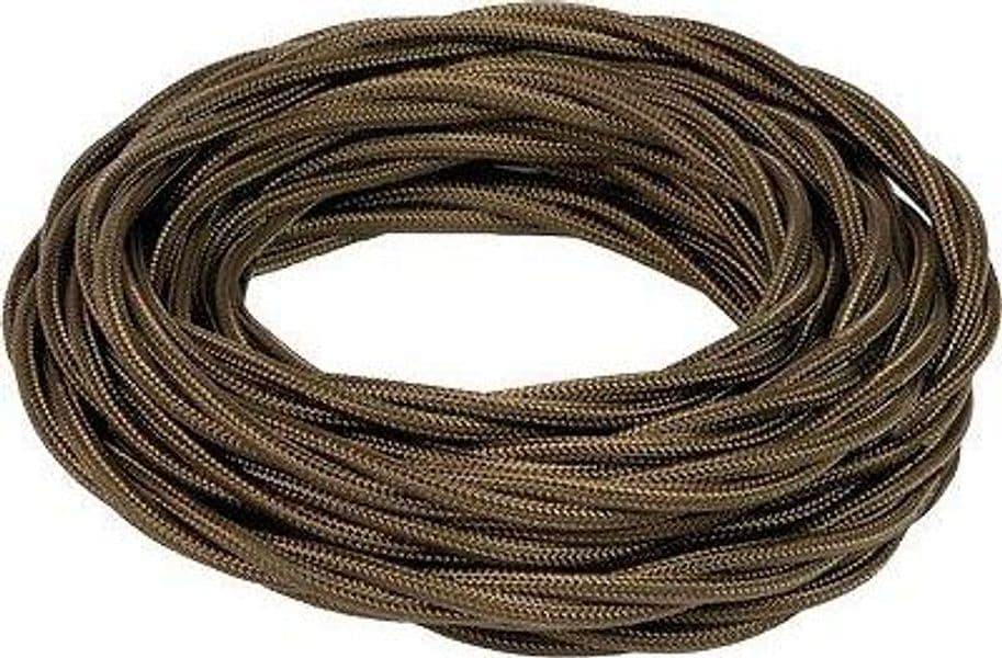 Cavo Elettrico Multipolare Country Fme Rame PVC Seta Marrone N°xmmq 3X0,75 - 2