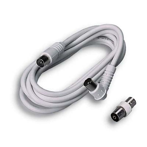 Prolunga Coassiale Tv con Adattatore Fme 95 mm 5 Pezzi - 2
