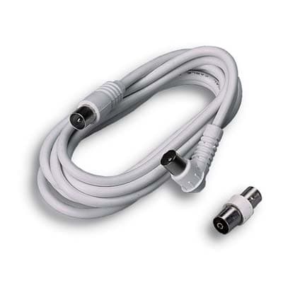 Prolunga Coassiale Tv con Adattatore Fme 95 mm 5 Pezzi - 2