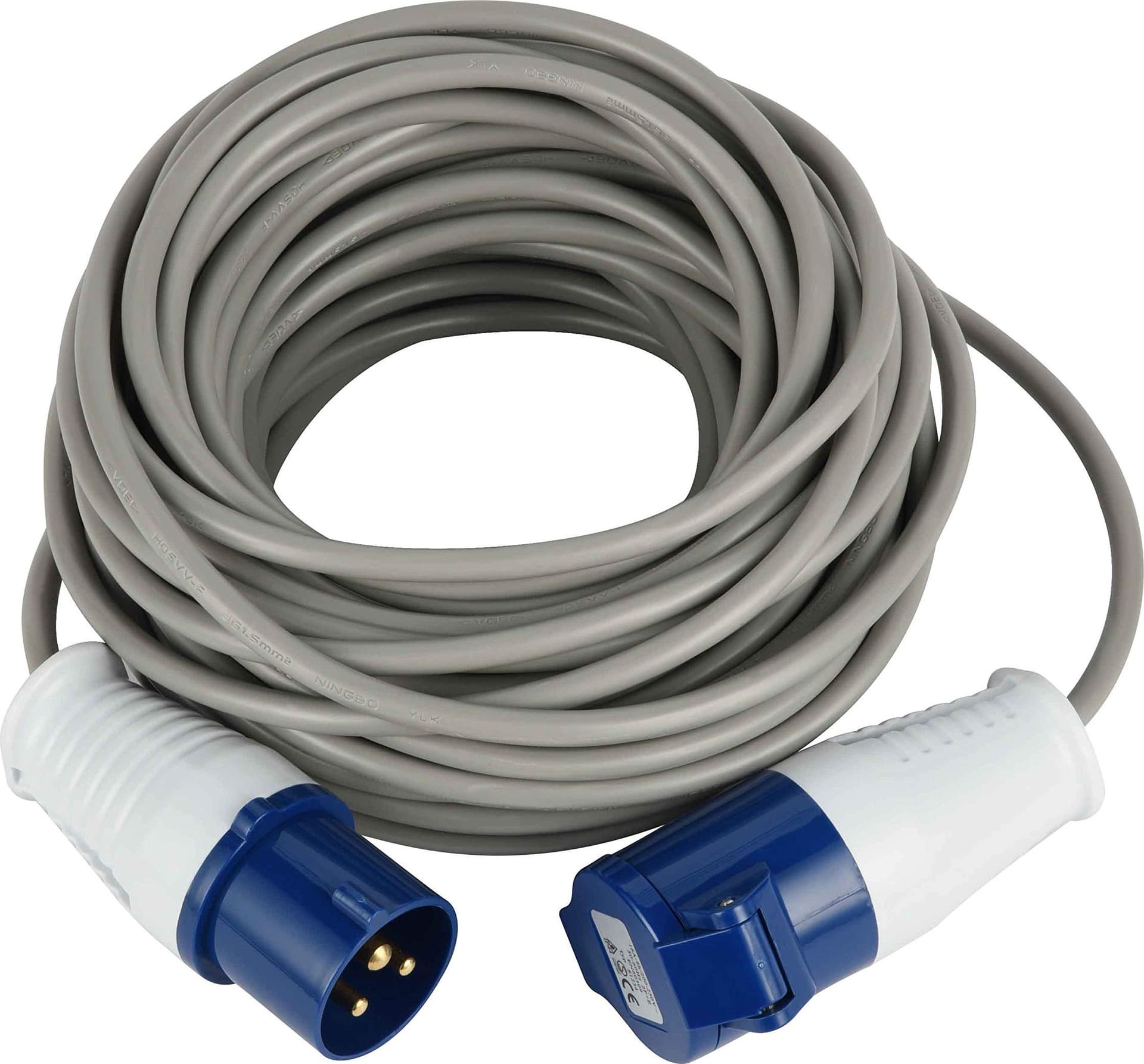 Prolunga Industriale Blu Electraline 2P con T 16A IP44 N°xmmq 3X1.5 20 m - 2