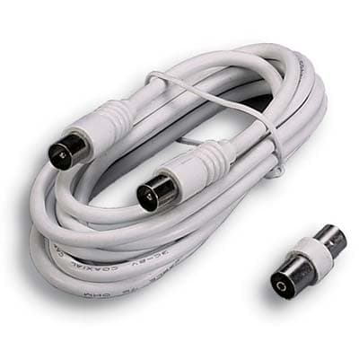 Prolunga Coassiale Tv con Adattatore Fme 9,5 mm 5 Pezzi - 2