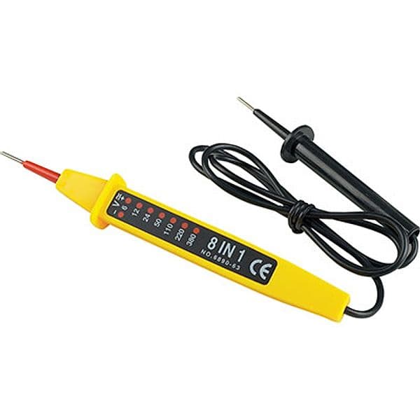 Tester 8 Funzioni Electraline Ac Dc 2 Pezzi - 2