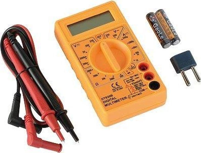 Tester Digitale Professionale Electraline Ac Dc Ampere Resistenza - 2