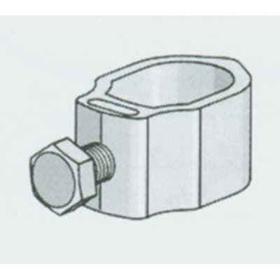 Morsetto Terminale per Dispersore Terra Zama Ramato 18 a 20 mm 10 Pezzi - 2