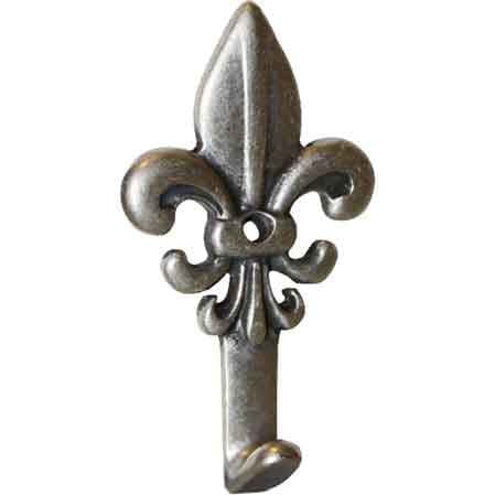 Gancio per Quadri Giglio 33 mm 12 Confezioni Bronzo Blister 5 Pezzi - 2