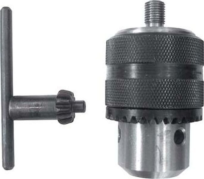 Mandrino a Cremagliera Maschio 3/8mxmm 24 per Punte Mm 1,5 x 13 con Chiave - 2
