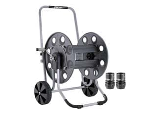 Avvolgitubo Carrellato Metal Gemini 60 m 8894 Claber - 2
