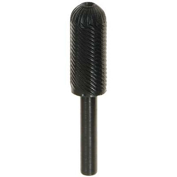 Lima Rotativa Cilindrica per Metallo 424 PG Bombata G 6 mm 5 Pezzi - 2