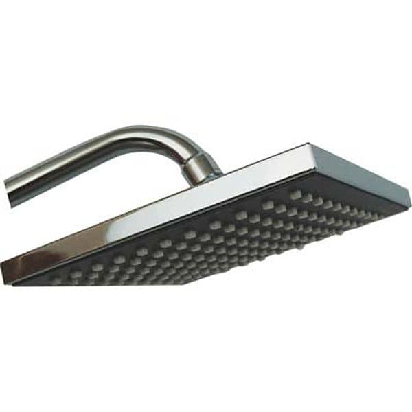 Soffione Doccia con Snodo Quadro ABS Cromato 1/2f Mm 200X200 – Autres