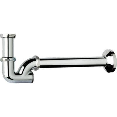 Sifone Scarico Cr a P Ispezione Posteriore Tea Ottone Cromato 1 Canna Cm 25 - 2