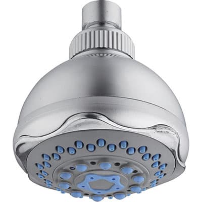 Soffione Doccia con Snodo 5 Getti Gemma Effe Cromato 2 F 91 mm 2 Pezzi - 2