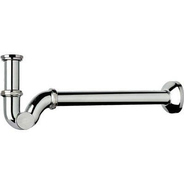Sifone Scarico Cr a P Ispezione Laterale Tea Ottone Cromato 1 Canna Cm 25 - 2