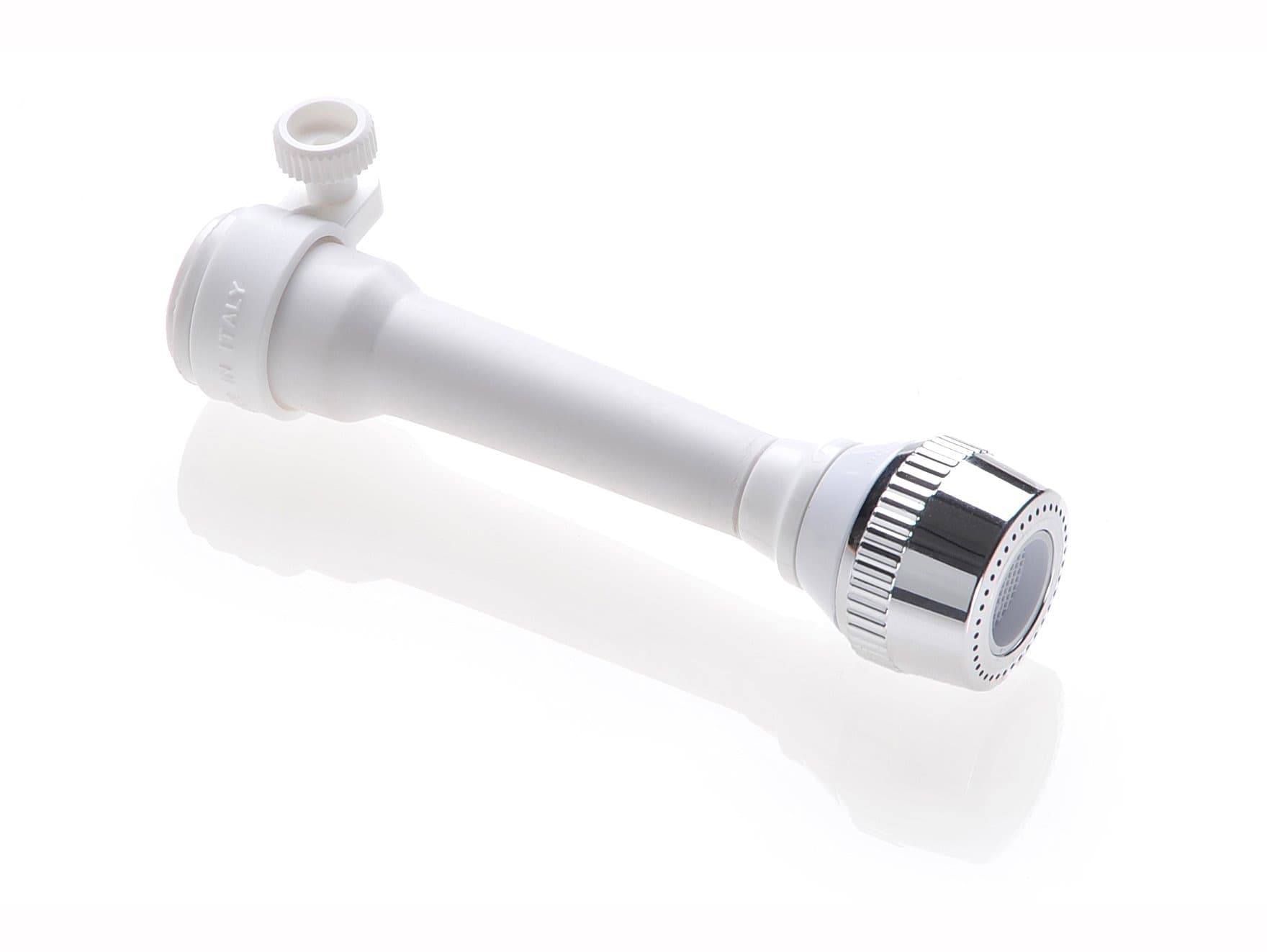 Doccetta Doccia Aeratore Prolungata con Fascetta 15 cm 4 Pezzi - 2