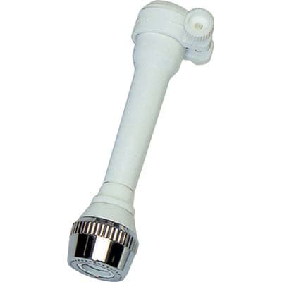 Doccetta Doccia Aeratore Prolungata con Fascetta 15 cm 4 Pezzi - 2