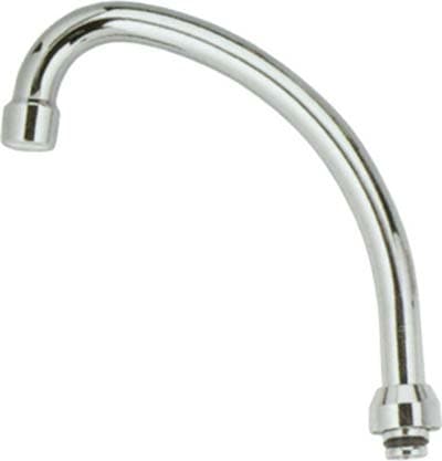 Canna Cr Alta Lavello con Rompigetto Ottone Cromato ¾m Mm 18X200 - 2