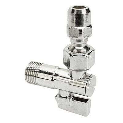 Rubinetto Valvola a Sfera Sottolavabo 775 Bugatti ½ x ? 3 Pezzi - 2
