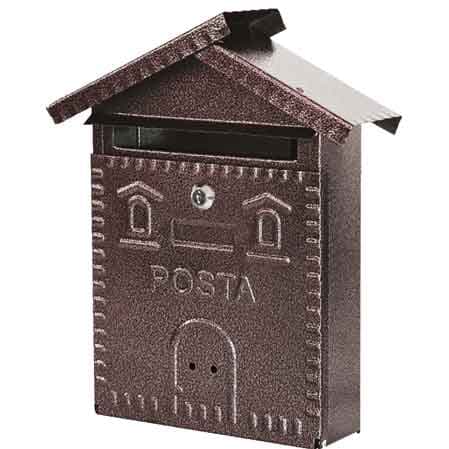 Cassetta Postale Rustica Casetta Mm 280 x 90 x 350H Ramata - 2