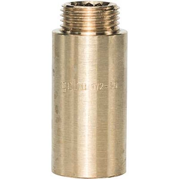 Prolunga Mf Ottone 500 Gebo 1/2mf con 20 mm 5 Pezzi - 2