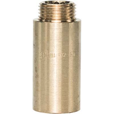 Prolunga Mf Ottone 500 Gebo ½mf con 20 mm 5 Pezzi - 2